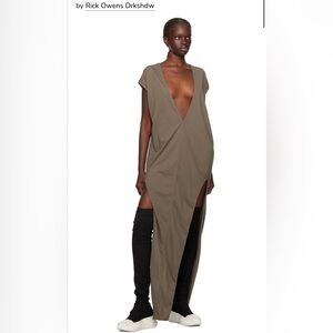 Rick Owens Drkshdw Maxi Dress
